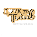 Love To Travel Wall Hanging