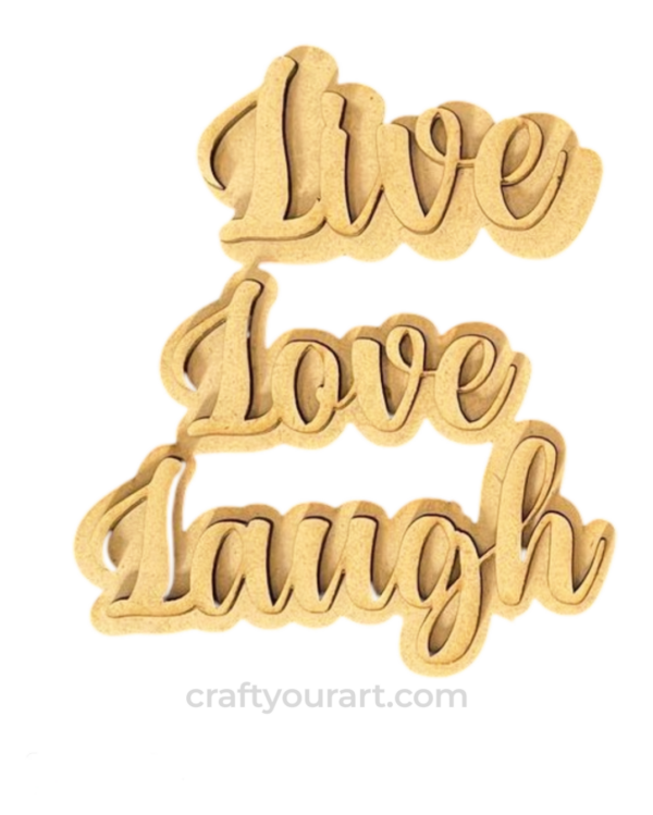 Live Laugh Love Wall Hanging