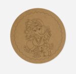 Ganesh circular base Design 1