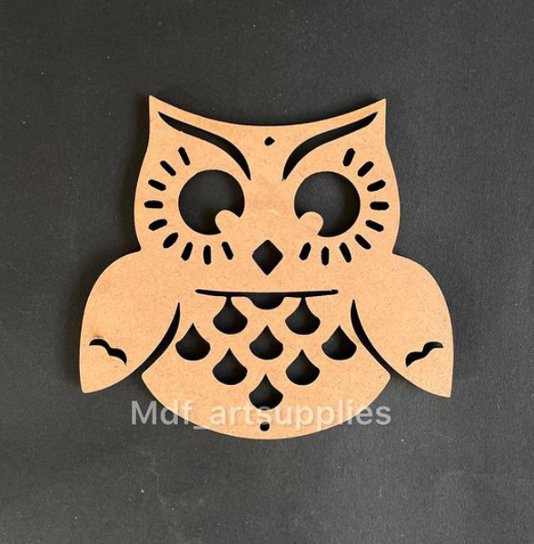Owl Wall Hanging / Fridge Magnet