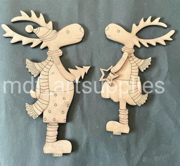 Reindeer Standing Set of 2
