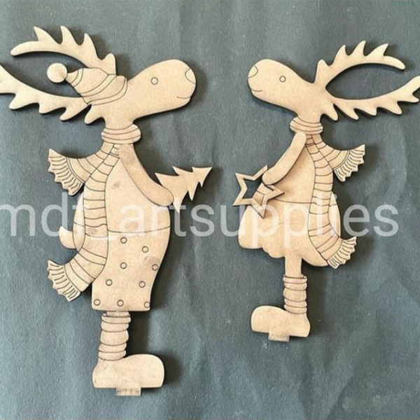 Reindeer Standing Set of 2