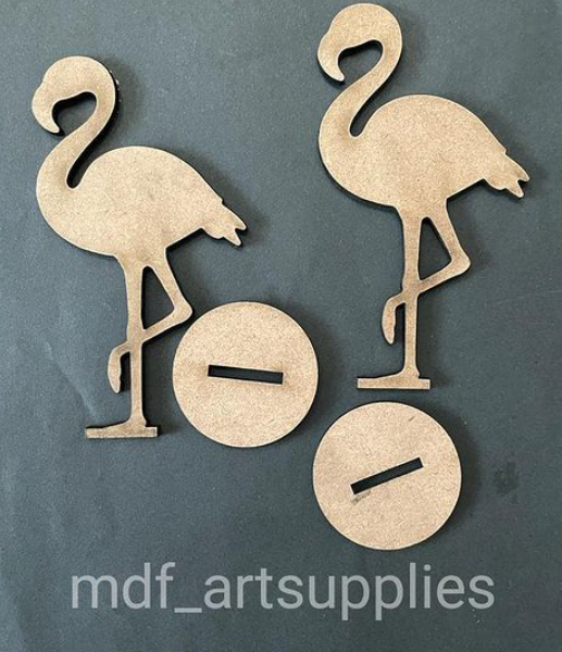 Standing Flamingo Pair