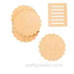 Flower Shape Coaster (Set of 6)