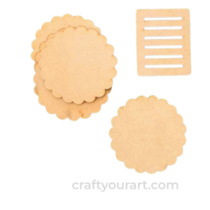 Flower Shape Coaster (Set of 6)
