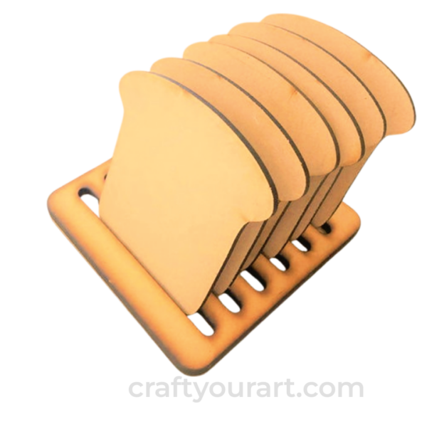 Bread Theme Coasters (set of 6)
