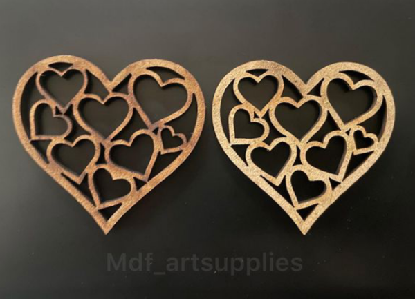Heart Shape Embellishments