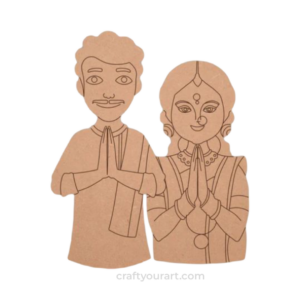 Bengali Couple design 1