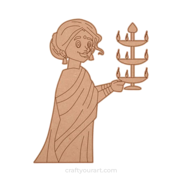 Marathi Woman design 1