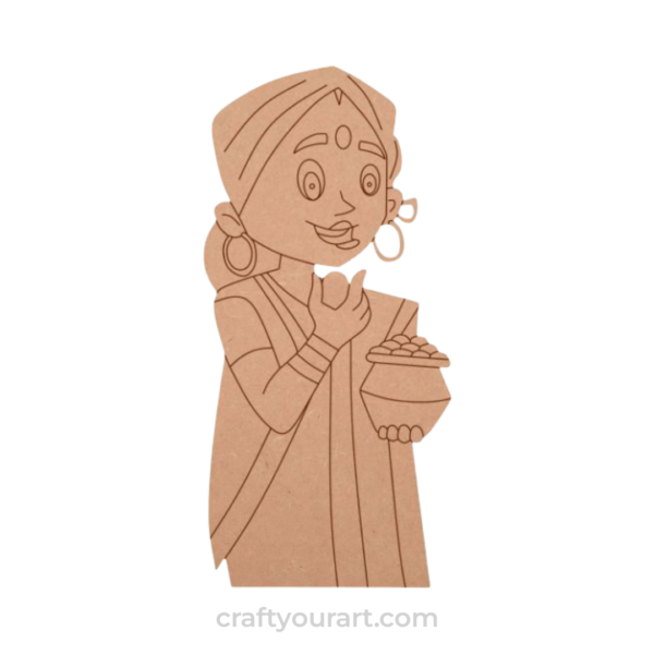 Bengali Woman design 1