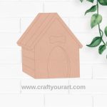 Dog House Pre Marked MDF Design 1