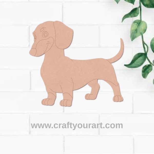 Dog Pre Marked MDF Design 1