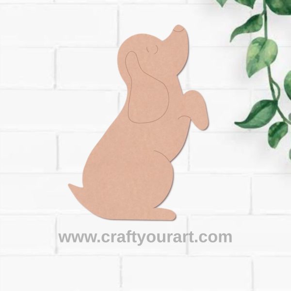 Dog Pre Marked MDF Design 17