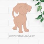 Dog Pre Marked MDF Design 15