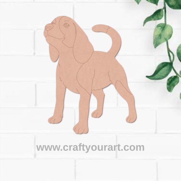 Dog Pre Marked MDF Design 13