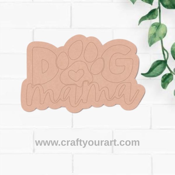Dog Text Pre Marked Base Design 2