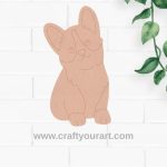 Dog Pre Marked MDF Design 10