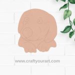 Dog Pre Marked MDF Design 11