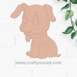 Dog Pre Marked MDF Design 7