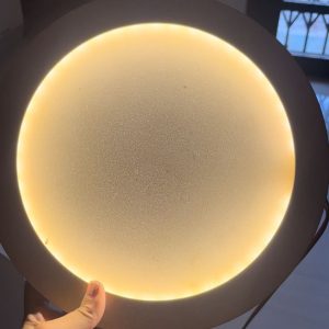 Moon Light 3D Texture Base (With LED and Adopter)