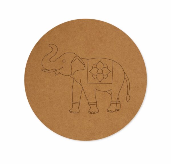 Elephant premarked Round design 2