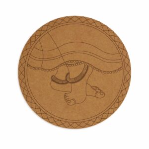 Feet premarked Round design 2
