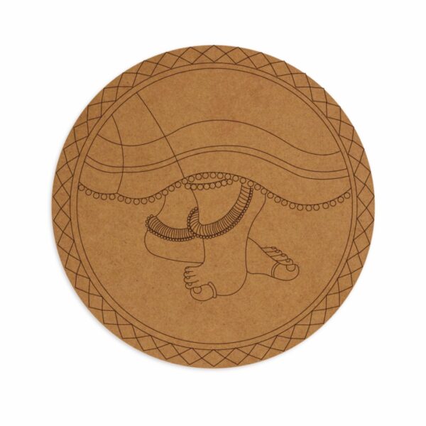 Feet premarked Round design 2