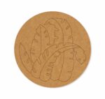 leaves premarked Round design 2