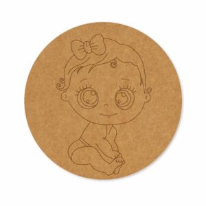 Child premarked Round base design 1