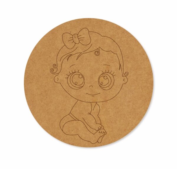 Child premarked Round base design 1