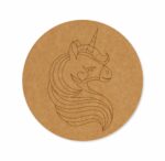Unicorn premarked Round design 2