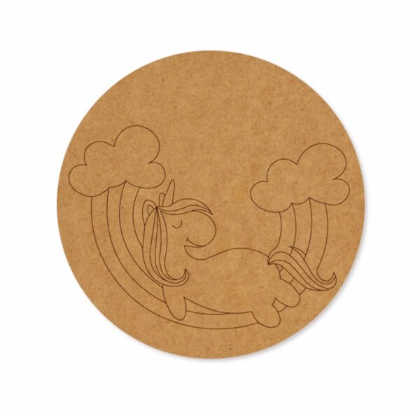 Unicorn premarked Round design 1