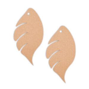 Leaf earrings design 4