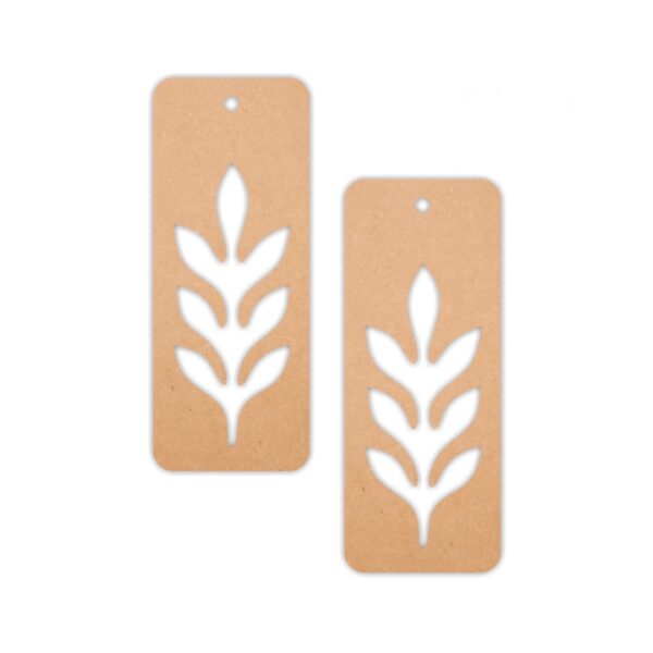 Leaf earrings design 7