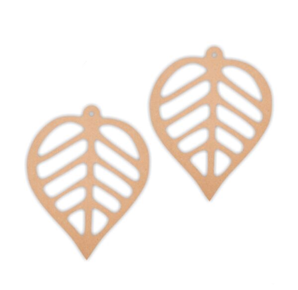 Leaf earrings design 9