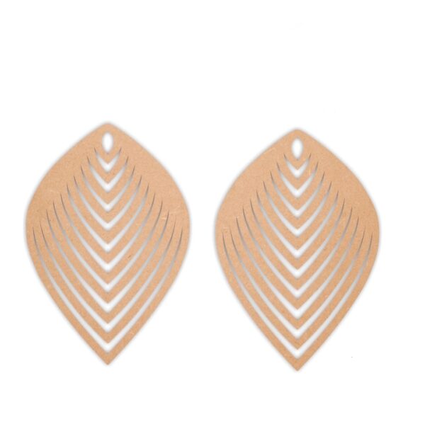 Leaf earrings design 10