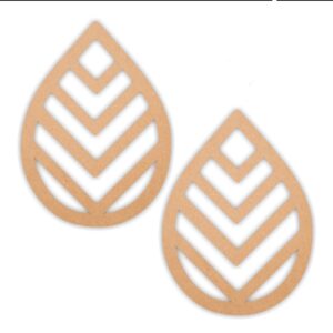 Leaf earrings design 11