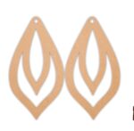 Leaf earrings design 12