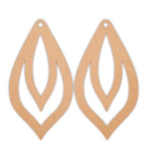 Leaf earrings design 12