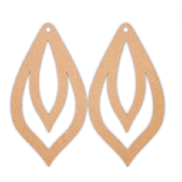 Leaf earrings design 12