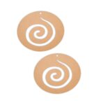 Round earrings design 3
