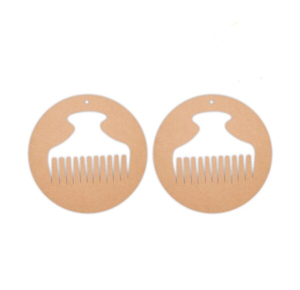 Round earrings design 5