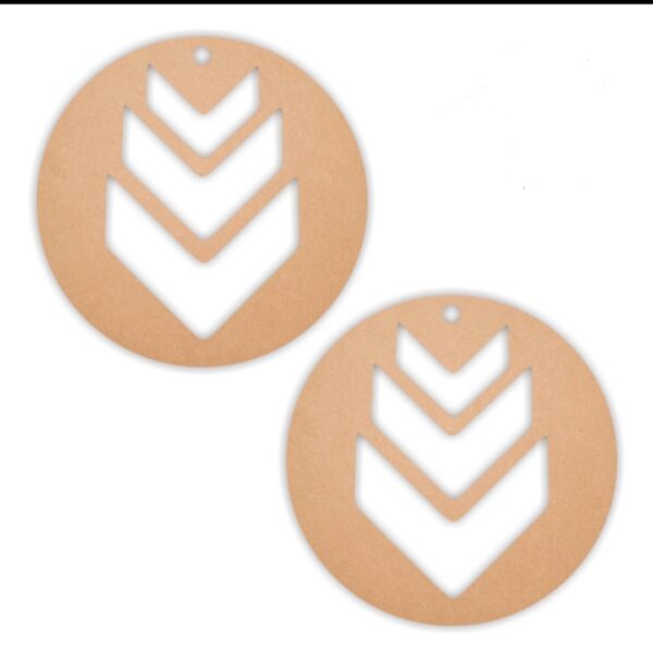 Round earrings design 9