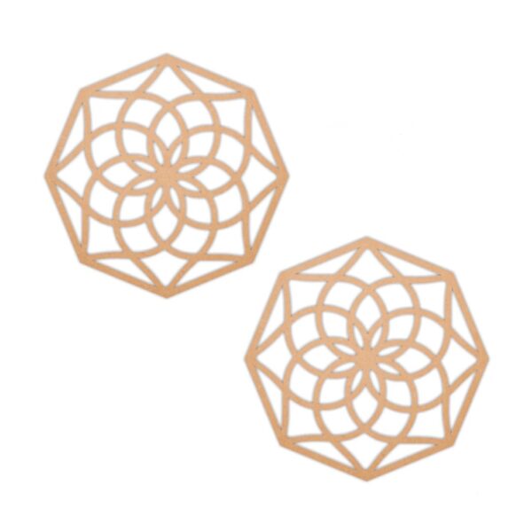 Round earrings design 16