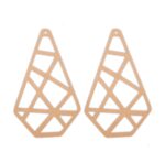 Geometric earrings design 19