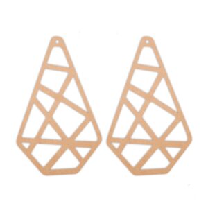 Geometric earrings design 19