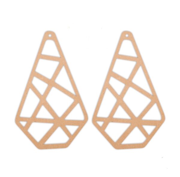 Geometric earrings design 19
