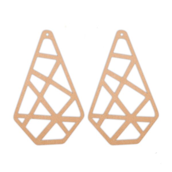 Geometric earrings design 19