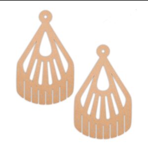 Geometric earrings design 15