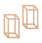Geometric earrings design 6